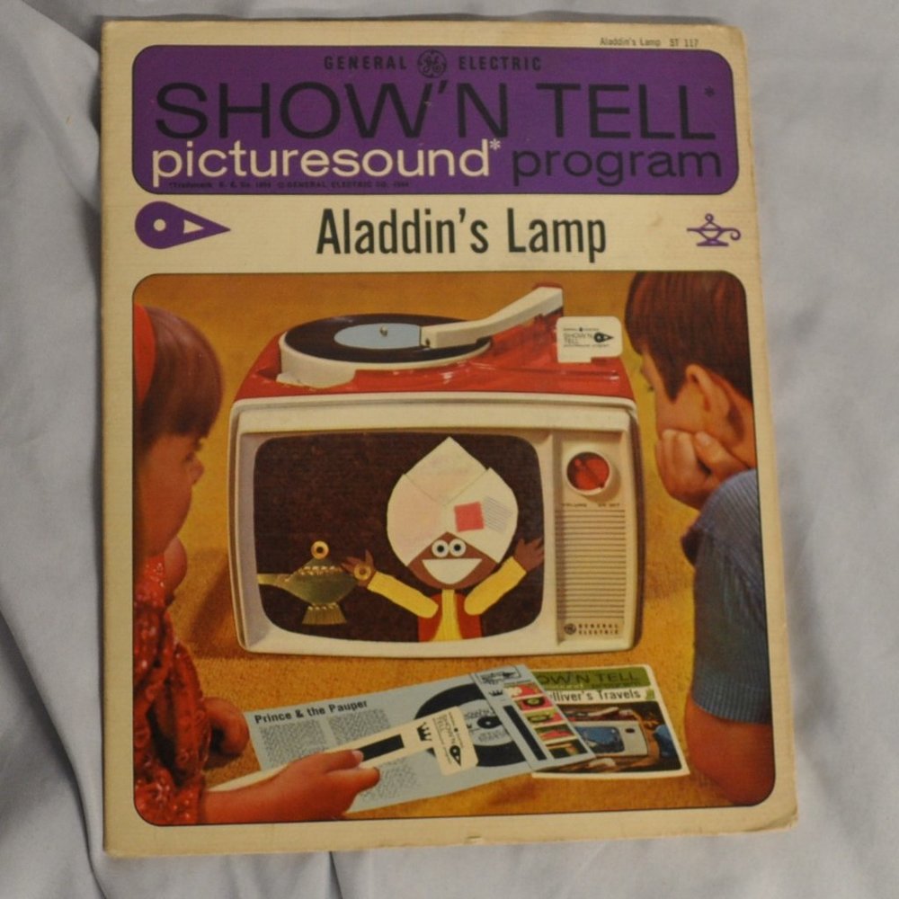 3 for $36 - vintage Show N Tell picturesound 1964 Aladdin's Lamp (143w)
